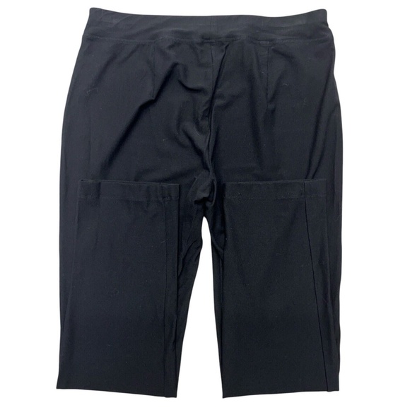Eileen Fisher Pants Women XS Black Stretch Crepe Slim Ankle Capsule Wardrobe - Picture 4 of 11